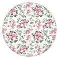 thumbnail image 1 of Pioneer Flower Floral Print Pattern Round Fitted Tablecloth with Elastic Edge,Dining Table Cover Waterproof,Outdoor Round Tablecloth for Camping,Dining,Indoor and Outdoor, 1 of 7