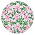 thumbnail image 1 of Pioneer Flower Floral Print Pattern Round Fitted Tablecloth with Elastic Edge,Dining Table Cover Waterproof,Outdoor Round Tablecloth for Camping,Dining,Indoor and Outdoor, 1 of 7