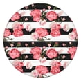 thumbnail image 1 of Pioneer Flower Floral Print Pattern Round Fitted Tablecloth with Elastic Edge,Dining Table Cover Waterproof,Outdoor Round Tablecloth for Camping,Dining,Indoor and Outdoor, 1 of 7