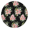thumbnail image 1 of Pioneer Flower Floral Print Pattern Round Fitted Tablecloth with Elastic Edge,Dining Table Cover Waterproof,Outdoor Round Tablecloth for Camping,Dining,Indoor and Outdoor, 1 of 7