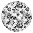 thumbnail image 1 of Pioneer Flower Floral Print Pattern Round Fitted Tablecloth with Elastic Edge,Dining Table Cover Waterproof,Outdoor Round Tablecloth for Camping,Dining,Indoor and Outdoor, 1 of 7