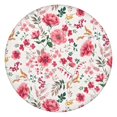 thumbnail image 1 of Pioneer Flower Floral Print Pattern Round Fitted Tablecloth with Elastic Edge,Dining Table Cover Waterproof,Outdoor Round Tablecloth for Camping,Dining,Indoor and Outdoor, 1 of 7