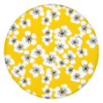 thumbnail image 1 of Pioneer Flower Floral Print Pattern Round Fitted Tablecloth with Elastic Edge,Dining Table Cover Waterproof,Outdoor Round Tablecloth for Camping,Dining,Indoor and Outdoor, 1 of 7