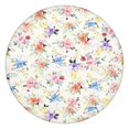 thumbnail image 1 of Pioneer Flower Floral Print Pattern Round Fitted Tablecloth with Elastic Edge,Dining Table Cover Waterproof,Outdoor Round Tablecloth for Camping,Dining,Indoor and Outdoor, 1 of 7
