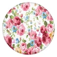 thumbnail image 1 of Pioneer Flower Floral Print Pattern Round Fitted Tablecloth with Elastic Edge,Dining Table Cover Waterproof,Outdoor Round Tablecloth for Camping,Dining,Indoor and Outdoor, 1 of 7