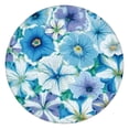 thumbnail image 1 of Pioneer Flower Floral Print Pattern Round Fitted Tablecloth with Elastic Edge,Dining Table Cover Waterproof,Outdoor Round Tablecloth for Camping,Dining,Indoor and Outdoor, 1 of 7