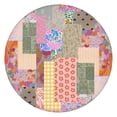 thumbnail image 1 of Pioneer Flower Floral Print Pattern Round Fitted Tablecloth with Elastic Edge,Dining Table Cover Waterproof,Outdoor Round Tablecloth for Camping,Dining,Indoor and Outdoor, 1 of 7