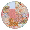 thumbnail image 1 of Pioneer Flower Floral Print Pattern Round Fitted Tablecloth with Elastic Edge,Dining Table Cover Waterproof,Outdoor Round Tablecloth for Camping,Dining,Indoor and Outdoor, 1 of 7