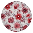 thumbnail image 1 of Pioneer Flower Floral Print Pattern Round Fitted Tablecloth with Elastic Edge,Dining Table Cover Waterproof,Outdoor Round Tablecloth for Camping,Dining,Indoor and Outdoor, 1 of 7