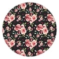 thumbnail image 1 of Pioneer Flower Floral Print Pattern Round Fitted Tablecloth with Elastic Edge,Dining Table Cover Waterproof,Outdoor Round Tablecloth for Camping,Dining,Indoor and Outdoor, 1 of 7