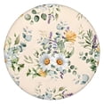 thumbnail image 1 of Pioneer Flower Floral Print Pattern Round Fitted Tablecloth with Elastic Edge,Dining Table Cover Waterproof,Outdoor Round Tablecloth for Camping,Dining,Indoor and Outdoor, 1 of 7