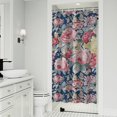 thumbnail image 1 of Pioneer Flower Floral Print Pattern Shower Curtain 36"x72" ,Bathroom Decorative Shower Curtains Set with 12 Hooks,Modern Waterproof Washable Shower Curtain, 1 of 6