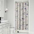 thumbnail image 1 of Pioneer Flower Floral Print Pattern Shower Curtain 36"x72" ,Bathroom Decorative Shower Curtains Set with 12 Hooks,Modern Waterproof Washable Shower Curtain, 1 of 6