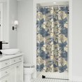 thumbnail image 1 of Pioneer Flower Floral Print Pattern Shower Curtain 36"x72" ,Bathroom Decorative Shower Curtains Set with 12 Hooks,Modern Waterproof Washable Shower Curtain, 1 of 6