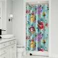 thumbnail image 1 of Pioneer Flower Floral Print Pattern Shower Curtain 36"x72" ,Bathroom Decorative Shower Curtains Set with 12 Hooks,Modern Waterproof Washable Shower Curtain, 1 of 6