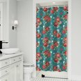 thumbnail image 1 of Pioneer Flower Floral Print Pattern Shower Curtain 36"x72" ,Bathroom Decorative Shower Curtains Set with 12 Hooks,Modern Waterproof Washable Shower Curtain, 1 of 6