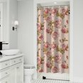 thumbnail image 1 of Pioneer Flower Floral Print Pattern Shower Curtain 36"x72" ,Bathroom Decorative Shower Curtains Set with 12 Hooks,Modern Waterproof Washable Shower Curtain, 1 of 6