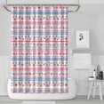 thumbnail image 1 of Pioneer Flower Floral Print Pattern Shower Curtain 72"x72" ,Bathroom Decorative Shower Curtains Set with 12 Hooks,Modern Waterproof Washable Shower Curtain, 1 of 6