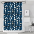 thumbnail image 1 of Pioneer Flower Floral Print Pattern Shower Curtain 72"x72" ,Bathroom Decorative Shower Curtains Set with 12 Hooks,Modern Waterproof Washable Shower Curtain, 1 of 6