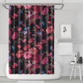 thumbnail image 1 of Pioneer Flower Floral Print Pattern Shower Curtain 72"x72" ,Bathroom Decorative Shower Curtains Set with 12 Hooks,Modern Waterproof Washable Shower Curtain, 1 of 6
