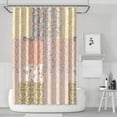 thumbnail image 1 of Pioneer Flower Floral Print Pattern Shower Curtain 72"x72" ,Bathroom Decorative Shower Curtains Set with 12 Hooks,Modern Waterproof Washable Shower Curtain, 1 of 6