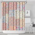 thumbnail image 1 of Pioneer Flower Floral Print Pattern Shower Curtain 72"x84" ,Bathroom Decorative Shower Curtains Set with 12 Hooks,Modern Waterproof Washable Shower Curtain, 1 of 6