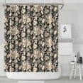 thumbnail image 1 of Pioneer Flower Floral Print Pattern Shower Curtain 72"x84" ,Bathroom Decorative Shower Curtains Set with 12 Hooks,Modern Waterproof Washable Shower Curtain, 1 of 6