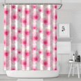 thumbnail image 1 of Pioneer Flower Floral Print Pattern Shower Curtain 72"x84" ,Bathroom Decorative Shower Curtains Set with 12 Hooks,Modern Waterproof Washable Shower Curtain, 1 of 6