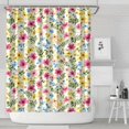 thumbnail image 1 of Dinosaur and Stone Beige Pattern Modern Waterproof Shower Curtain Set with 12 Hooks, Washable Decorative Bathroom Shower Curtain, 1 of 6