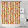 thumbnail image 1 of Pioneer Flower Floral Print Pattern Shower Curtain 84"x72", Bathroom Decorative Shower Curtain Set with 12 Hooks, Waterproof Washable, 1 of 6