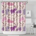 thumbnail image 1 of Pioneer Flower Floral Print Pattern Shower Curtain 84"x72" ,Bathroom Decorative Shower Curtains Set with 12 Hooks,Modern Waterproof Washable Shower Curtain, 1 of 6