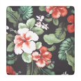thumbnail image 1 of Pioneer Flower Floral Print Pattern Square Fitted Tablecloth with Elastic Edge,Square Table Cover,Washable Elastic Table Cover for Home Kitchen Party Decor 34"x34", 1 of 6