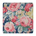 thumbnail image 1 of Pioneer Flower Floral Print Pattern Square Fitted Tablecloth with Elastic Edge,Square Table Cover,Washable Elastic Table Cover for Home Kitchen Party Decor 34"x34", 1 of 6