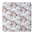 thumbnail image 1 of Pioneer Flower Floral Print Pattern Square Fitted Tablecloth with Elastic Edge,Square Table Cover,Washable Elastic Table Cover for Home Kitchen Party Decor 34"x34", 1 of 6