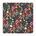 thumbnail image 1 of Pioneer Flower Floral Print Pattern Square Fitted Tablecloth with Elastic Edge,Square Table Cover,Washable Elastic Table Cover for Home Kitchen Party Decor 34"x34", 1 of 6