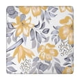 thumbnail image 1 of Pioneer Flower Floral Print Pattern Square Fitted Tablecloth with Elastic Edge,Square Table Cover,Washable Elastic Table Cover for Home Kitchen Party Decor 34"x34", 1 of 6