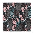 thumbnail image 1 of Pioneer Flower Floral Print Pattern Square Fitted Tablecloth with Elastic Edge,Square Table Cover,Washable Elastic Table Cover for Home Kitchen Party Decor 34"x34", 1 of 6