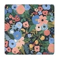 thumbnail image 1 of Pioneer Flower Floral Print Pattern Square Fitted Tablecloth with Elastic Edge,Square Table Cover,Washable Elastic Table Cover for Home Kitchen Party Decor 34"x34", 1 of 6