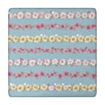 thumbnail image 1 of Pioneer Flower Floral Print Pattern Square Fitted Tablecloth with Elastic Edge,Square Table Cover,Washable Elastic Table Cover for Home Kitchen Party Decor 34"x34", 1 of 6