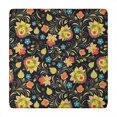 thumbnail image 1 of Pioneer Flower Floral Print Pattern Square Fitted Tablecloth with Elastic Edge,Square Table Cover,Washable Elastic Table Cover for Home Kitchen Party Decor 34"x34", 1 of 6