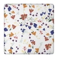 thumbnail image 1 of Pioneer Flower Floral Print Pattern Square Fitted Tablecloth with Elastic Edge,Square Table Cover,Washable Elastic Table Cover for Home Kitchen Party Decor 36"x36", 1 of 6