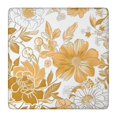 thumbnail image 1 of Pioneer Flower Floral Print Pattern Square Fitted Tablecloth with Elastic Edge,Square Table Cover,Washable Elastic Table Cover for Home Kitchen Party Decor 36"x36", 1 of 6