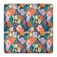 thumbnail image 1 of Pioneer Flower Floral Print Pattern Square Fitted Tablecloth with Elastic Edge,Square Table Cover,Washable Elastic Table Cover for Home Kitchen Party Decor 36"x36", 1 of 6