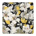 thumbnail image 1 of Pioneer Flower Floral Print Pattern Square Fitted Tablecloth with Elastic Edge,Square Table Cover,Washable Elastic Table Cover for Home Kitchen Party Decor 36"x36", 1 of 6
