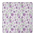 thumbnail image 1 of Pioneer Flower Floral Print Pattern Square Fitted Tablecloth with Elastic Edge,Square Table Cover,Washable Elastic Table Cover for Home Kitchen Party Decor 36"x36", 1 of 6