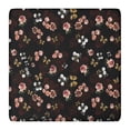 thumbnail image 1 of Pioneer Flower Floral Print Pattern Square Fitted Tablecloth with Elastic Edge,Square Table Cover,Washable Elastic Table Cover for Home Kitchen Party Decor 36"x36", 1 of 6