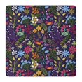 thumbnail image 1 of Pioneer Flower Floral Print Pattern Square Fitted Tablecloth with Elastic Edge,Square Table Cover,Washable Elastic Table Cover for Home Kitchen Party Decor 36"x36", 1 of 6