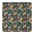 thumbnail image 1 of Pioneer Flower Floral Print Pattern Square Fitted Tablecloth with Elastic Edge,Square Table Cover,Washable Elastic Table Cover for Home Kitchen Party Decor 36"x36", 1 of 6