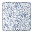 thumbnail image 1 of Pioneer Flower Floral Print Pattern Square Fitted Tablecloth with Elastic Edge,Square Table Cover,Washable Elastic Table Cover for Home Kitchen Party Decor 36"x36", 1 of 6