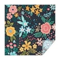 thumbnail image 1 of Pioneer Flower Floral Print Pattern Square Tablecloth,Waterproof Square Table Cover,Wipeable Spillproof Washable Table Cover for Home Kitchen Party Decor 60"x60"(152x152cm), 1 of 6